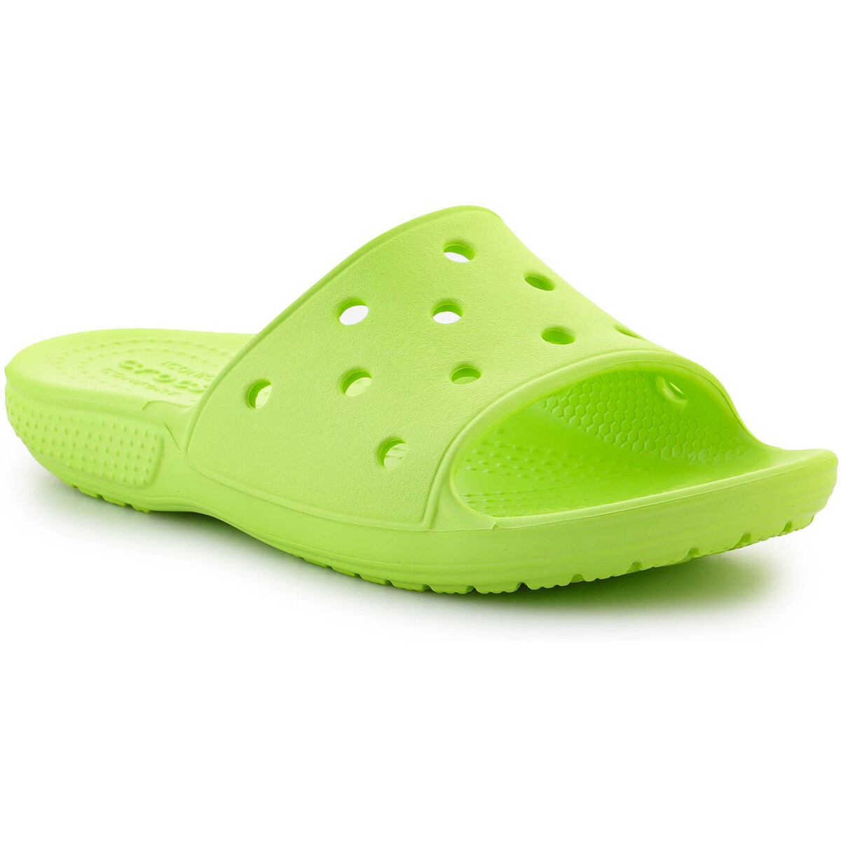 Crocs  Classic Slide K 206396-3UH Limeade  Zelená