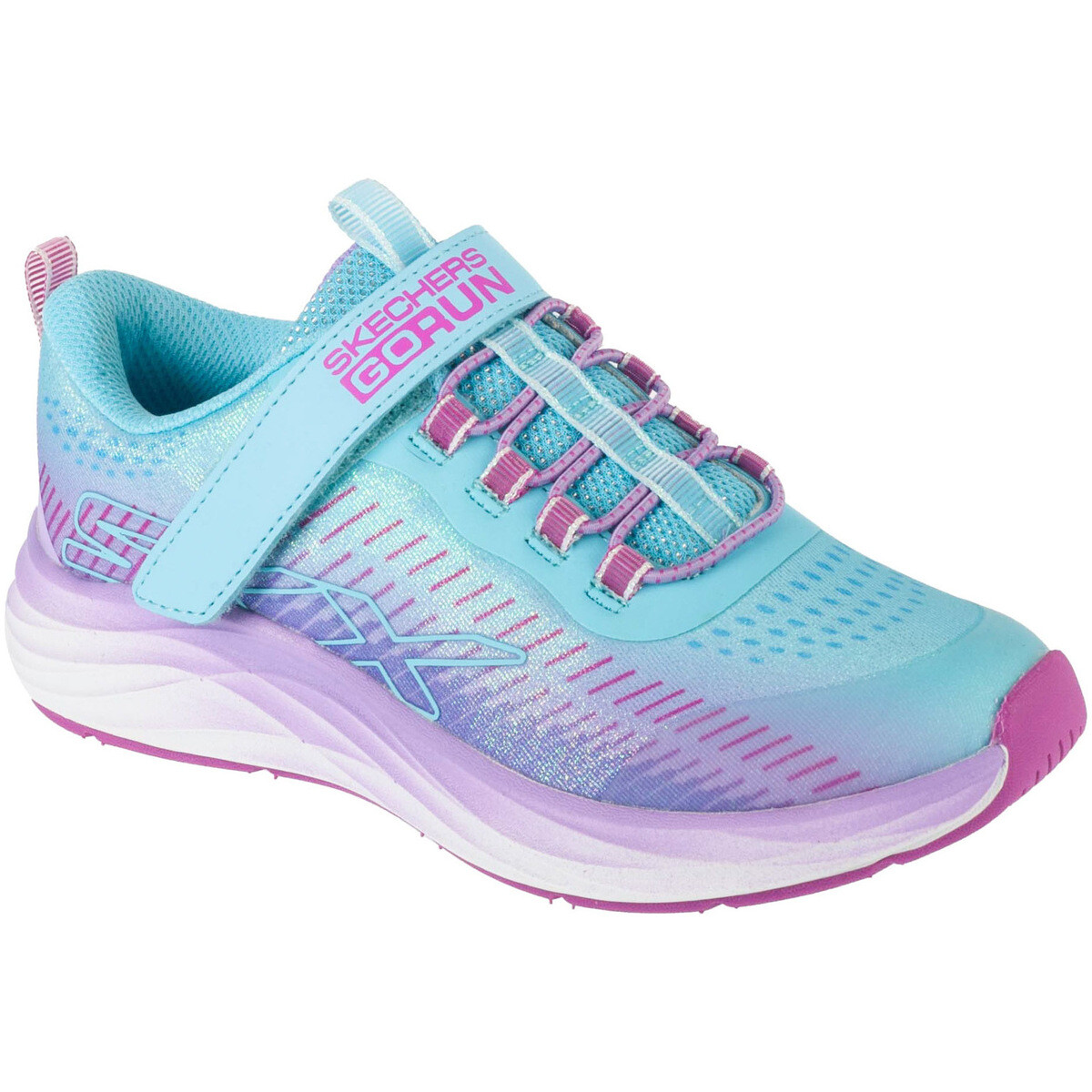 Skechers  Go-Run Accelerate - Glitter S  Modrá