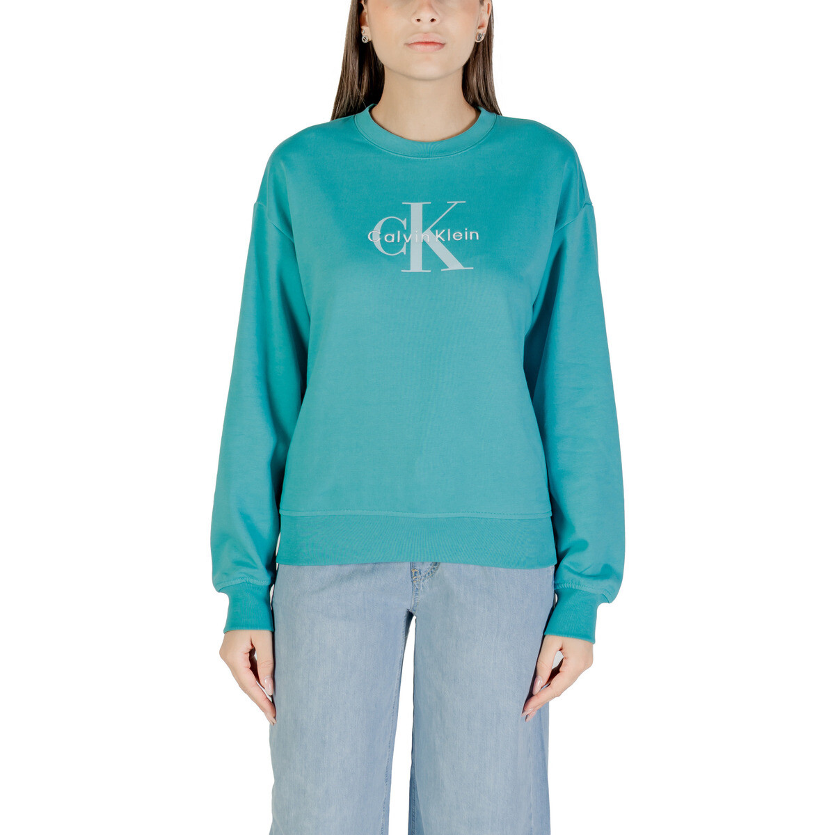 Calvin Klein Jeans  LS MONOLOGO FRENCH T LV047B234G  Modrá