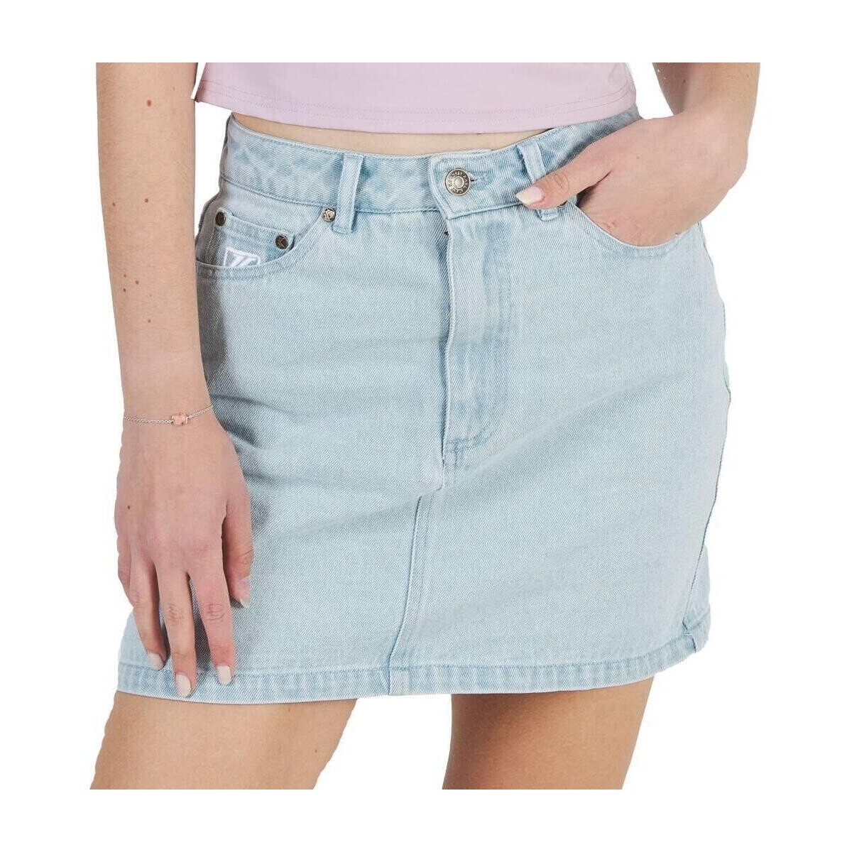 Karl Kani  DENIM SKIRT  Modrá
