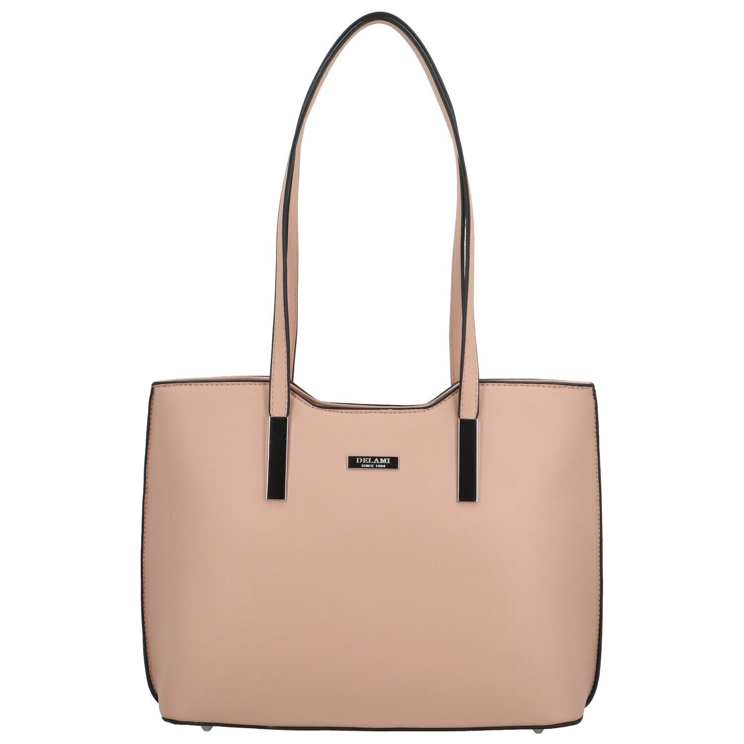 Stylová dámská kabelka na rameno Delami Velvet Aura, růžová