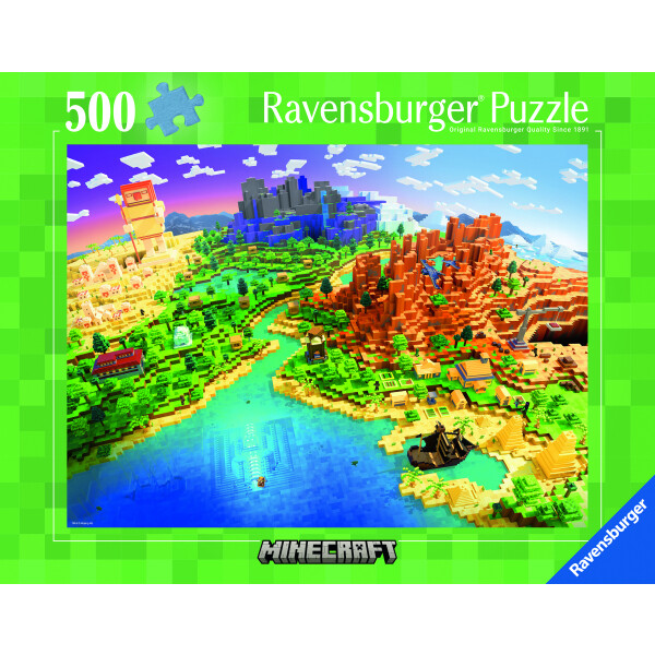 Minecraft 500 dílků