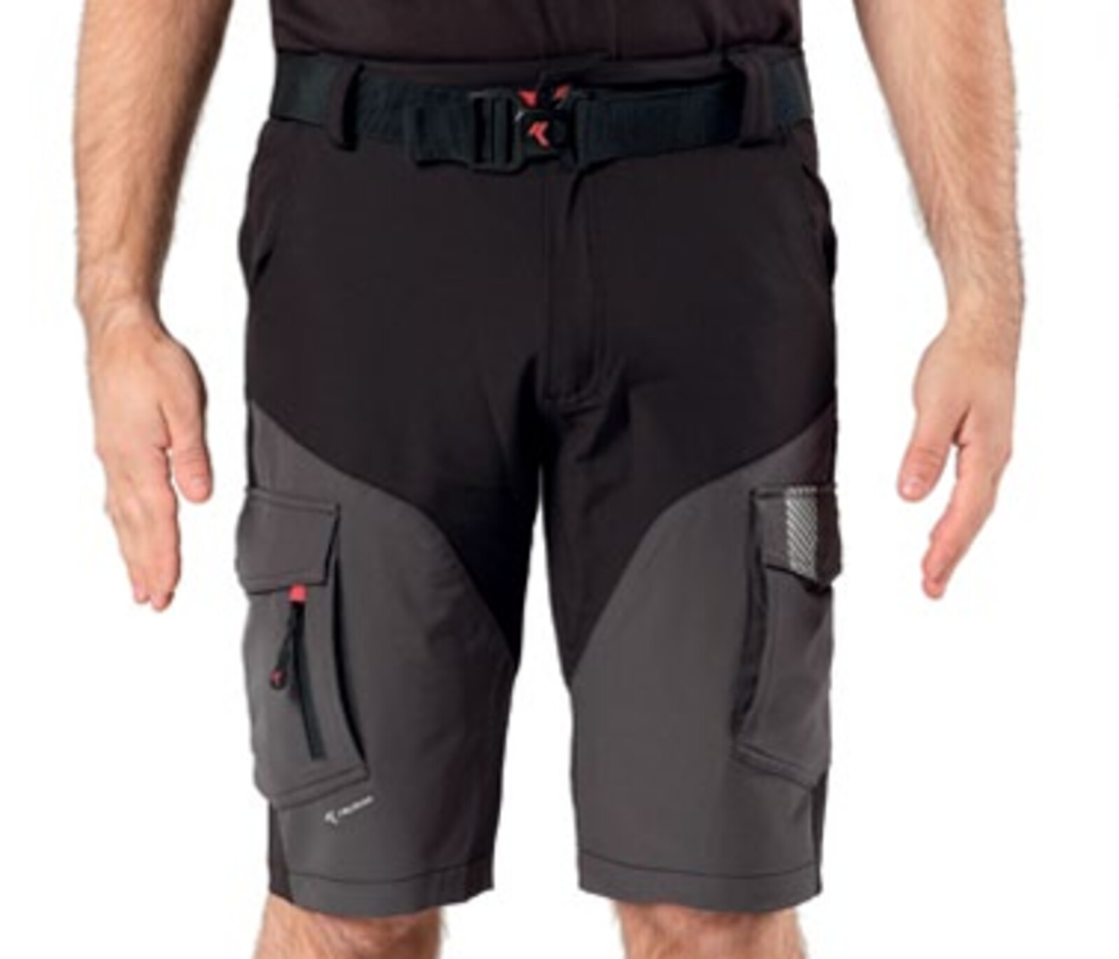 ISSA WISE STRETCH Kraťasy pracovní šedá/černá  3XL