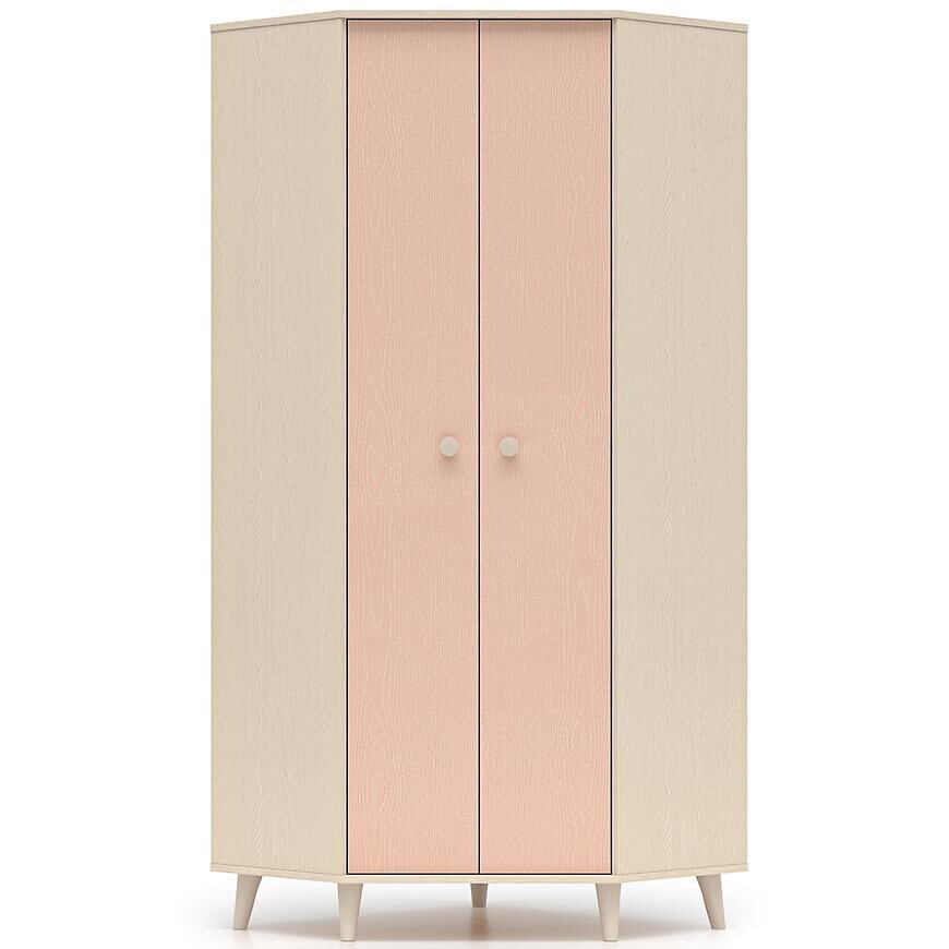 Skříň Mevel 01 pouštní písek/millenial pink