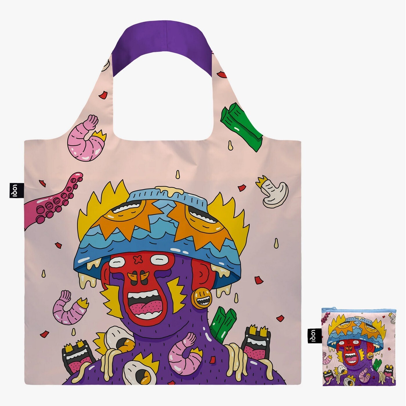 Skládací nákupní taška LOQI SANCHO Incident