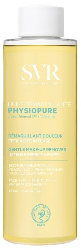 SVR Jemný odličovací a čisticí olej Physiopure (Gentle Make-up Remover) 150 ml