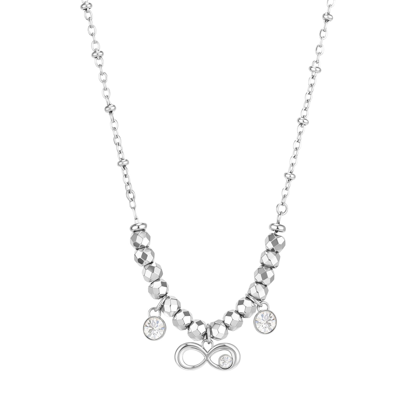 Brosway Nádherný ocelový náhrdelník pro ženy Nekonečno Chakra BHKN159