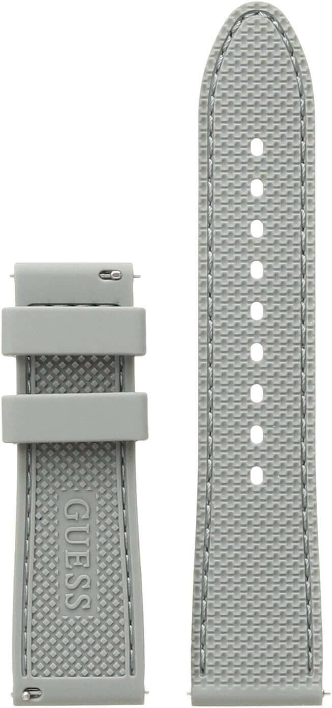 Guess Silikonový řemínek 22 mm - Grey CS1002S12