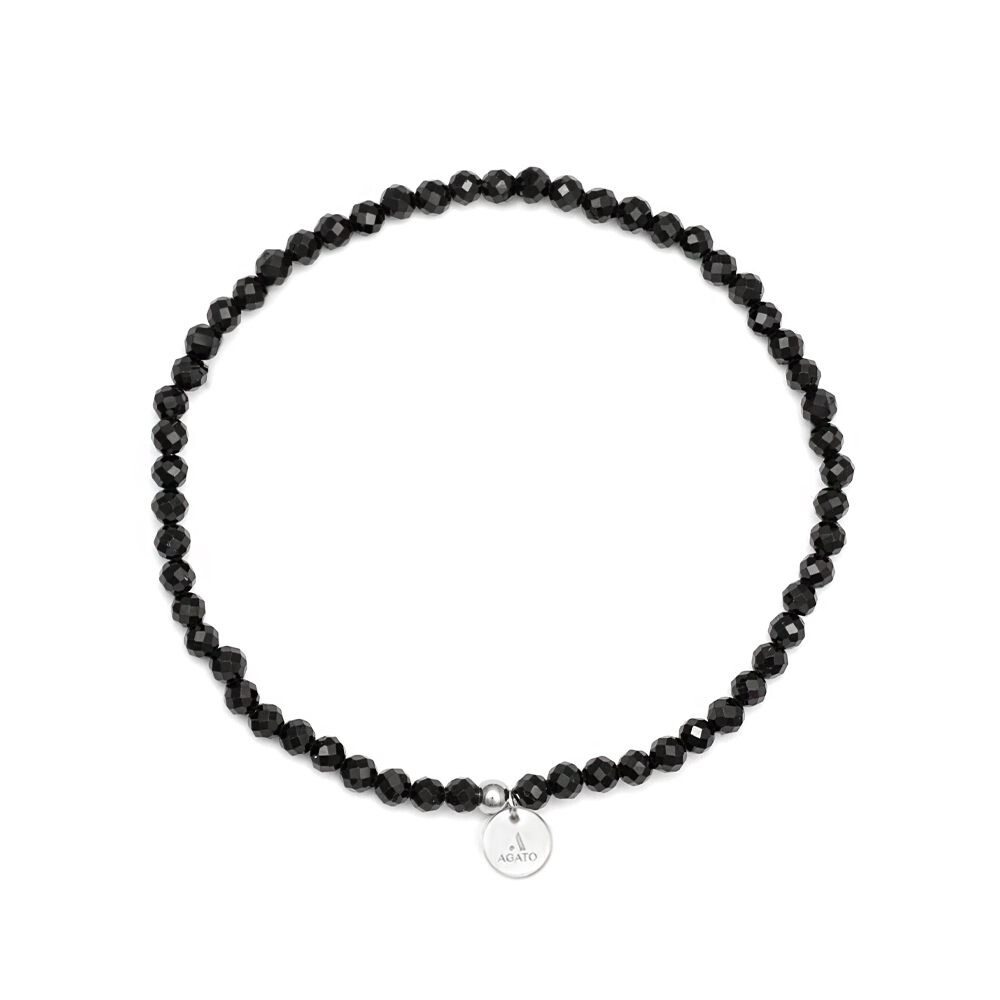 Agato Korálkový náramek ze spinelu POL-B04/17G