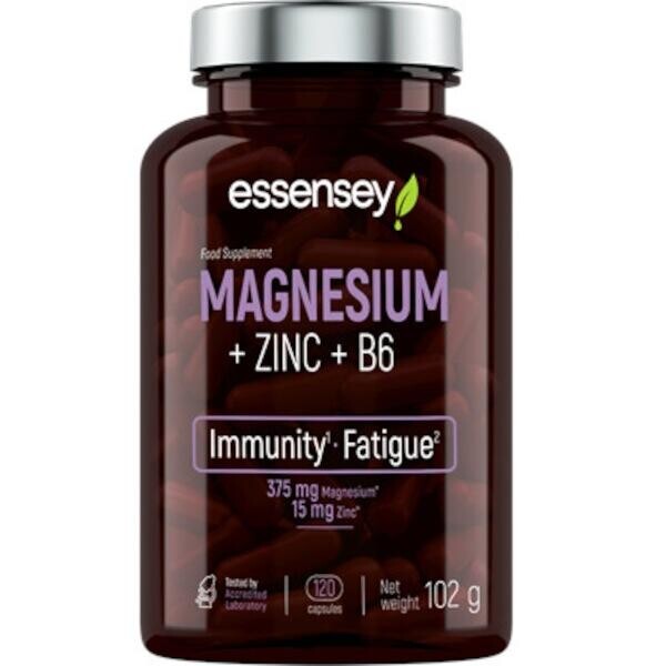 Trec Nutrition ESSENSEY Magnesium + Zinek + B6 - 120 kapslí