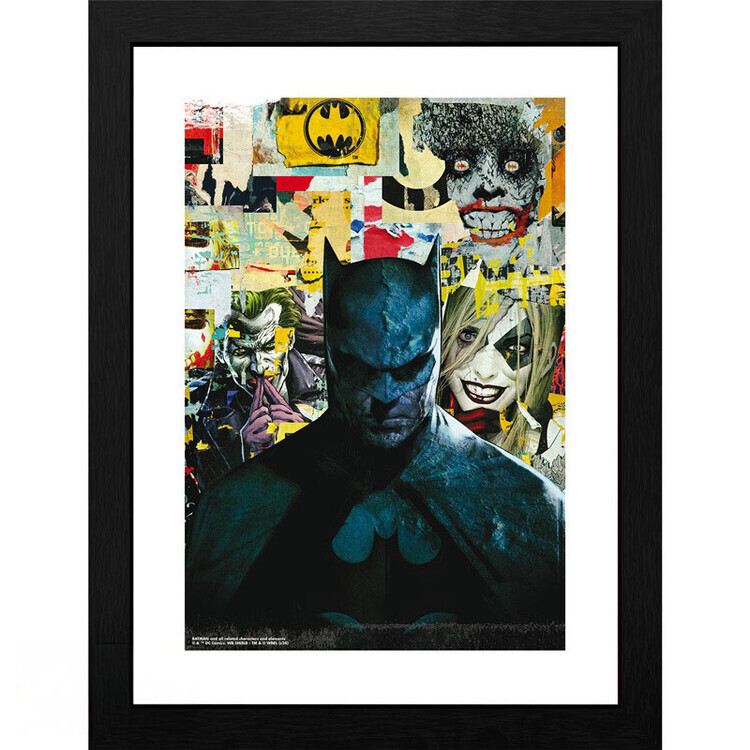 ABY STYLE Obraz na zeď - DC Comics - Batman, 34.3 × 44.5 cm