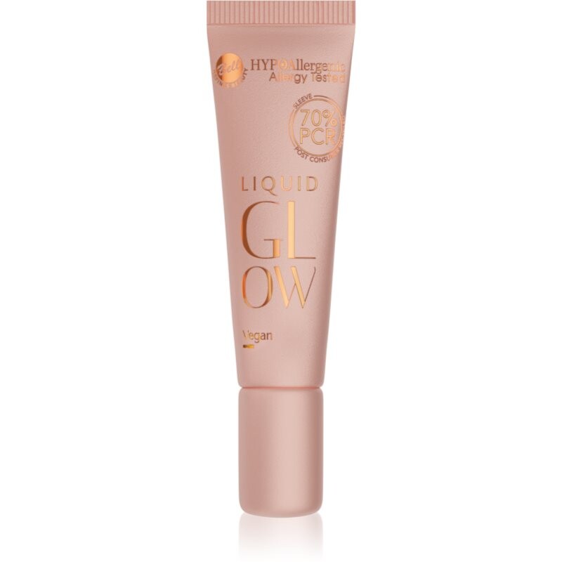 Bell Hypoallergenic tekutý rozjasňovač na obličej a tělo odstín 01 Sparkling Lotus 10 g