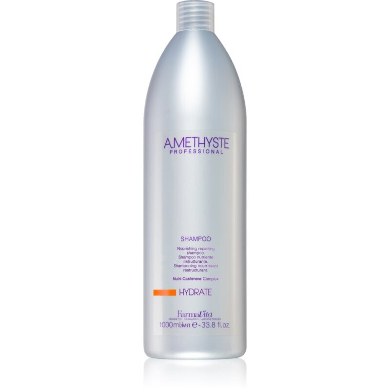 FarmaVita Amethyste Hydrate vyživující šampon pro suché vlasy 1000 ml