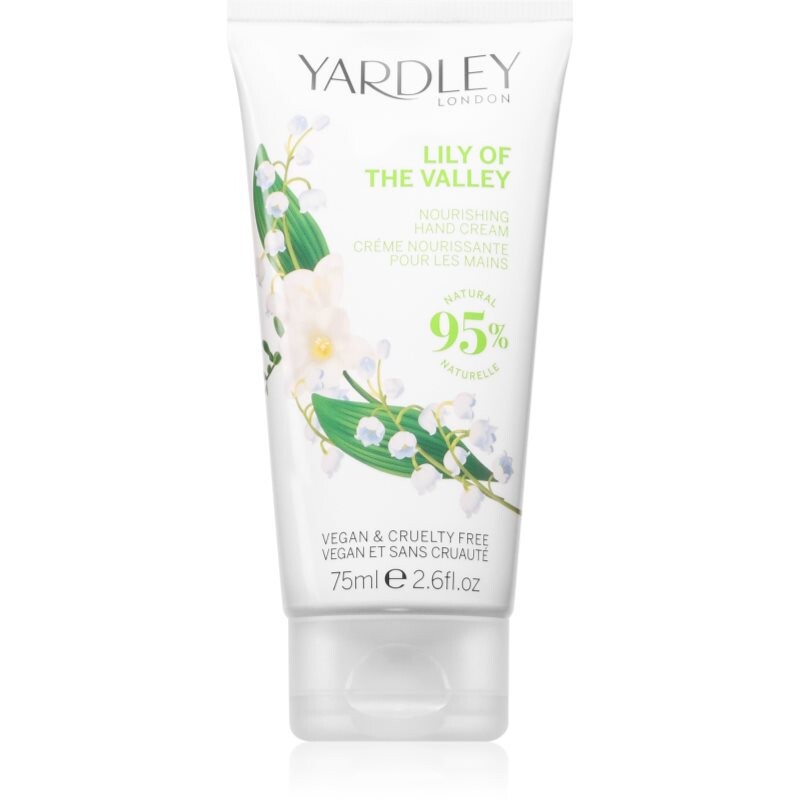 Yardley Lily Of The Valley hydratační krém na ruce 75 ml