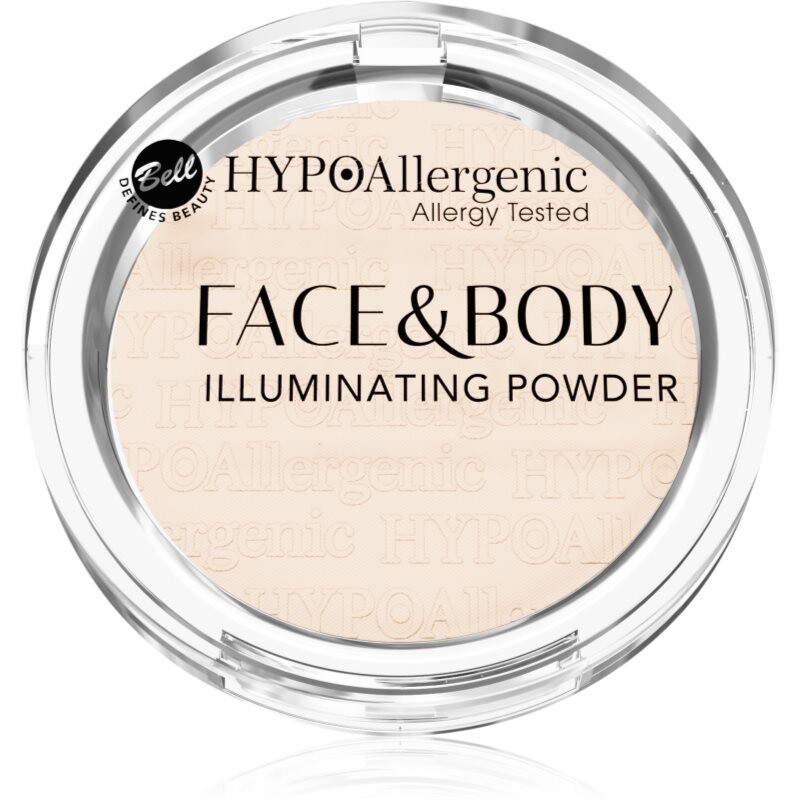Bell Hypoallergenic rozjasňující pudr odstín 01 Cool 6 g