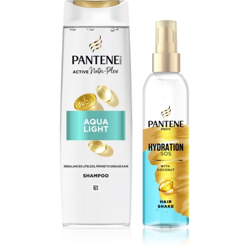 Pantene Pro-V Active Nutri Plex Aqua Light výhodné balení pro hydrataci vlasů