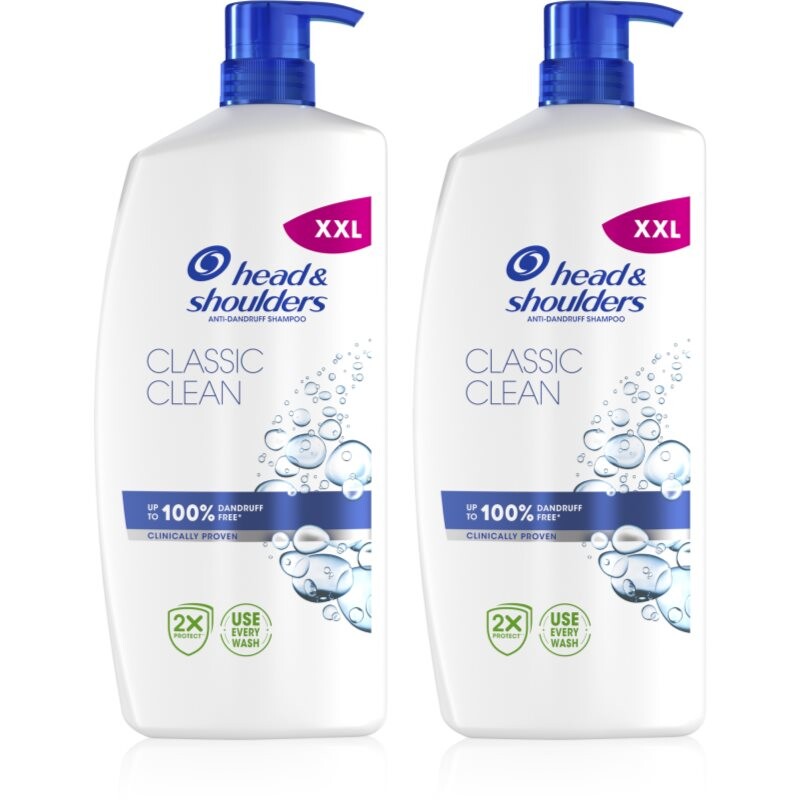 Head & Shoulders Classic Clean výhodné balení proti lupům