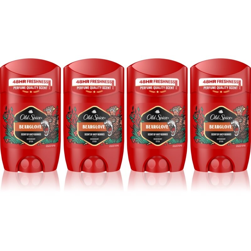 Old Spice Bearglove výhodné balení tuhých deodorantů pro muže