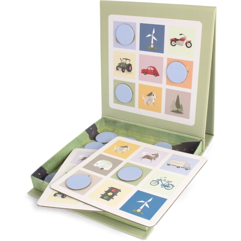 FILIBABBA Magnetic Game Road Trip Bingo magnetická deska 1 ks