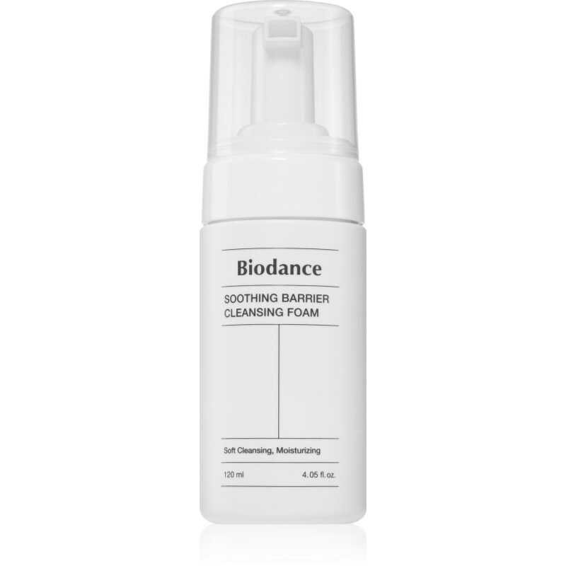 Biodance Soothing Barrier Cleansing Foam čisticí pleťová pěna se zklidňujícím účinkem 120 ml