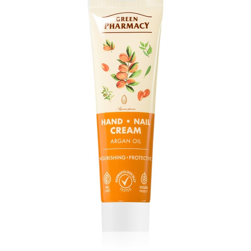 Green Pharmacy Argan Hand Cream výživný a ochranný krém na ruce a nehty 100 ml