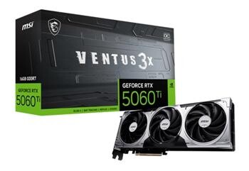 MSI RTX 5060 Ti 16G VENTUS 3X OC