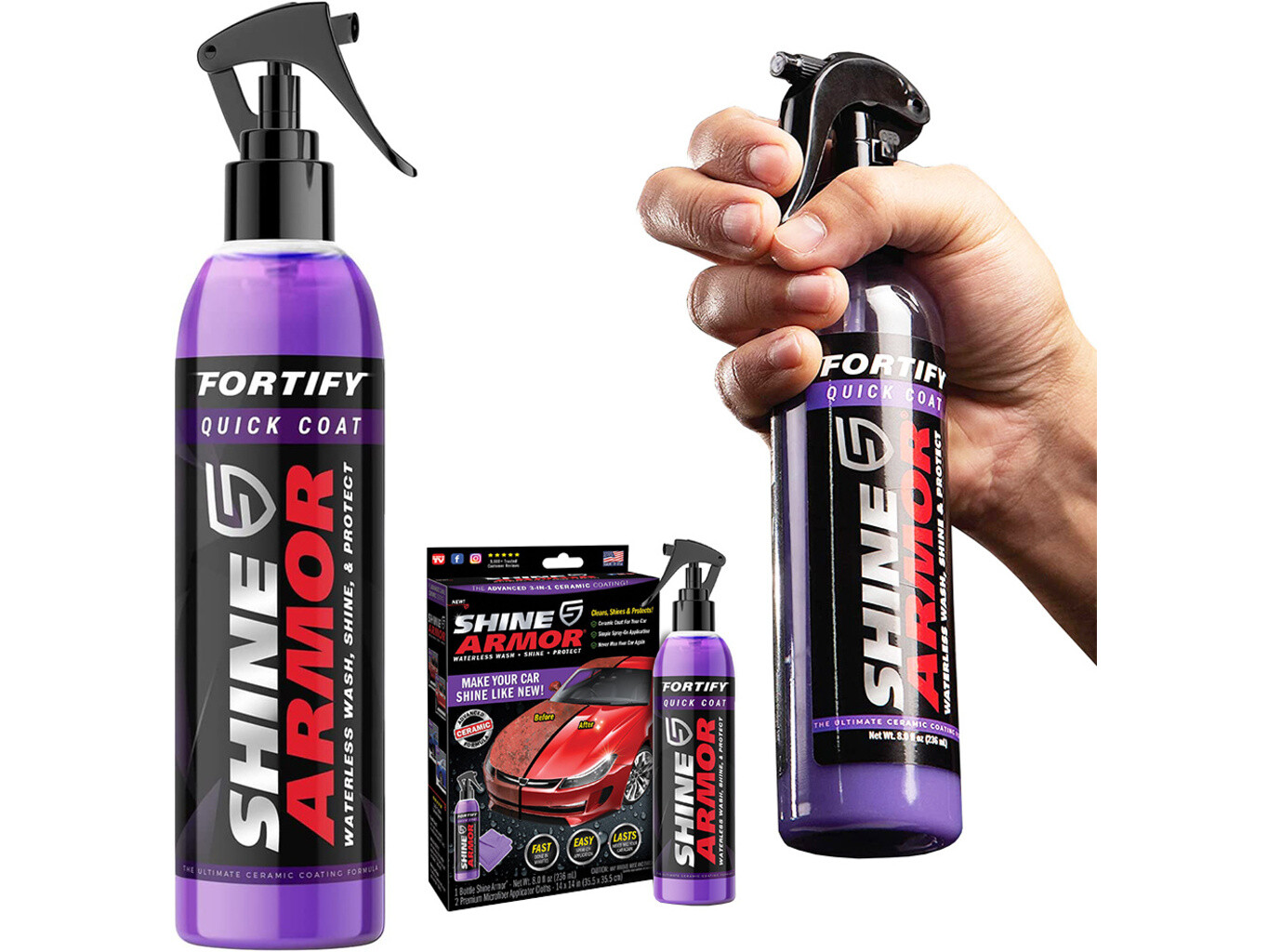 Polymerní ochrana laku Shine Armor Ceramic