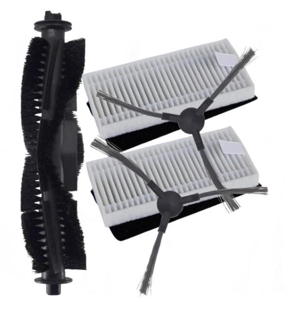 5ks Sada HEPA filtry a kartáče pro SENCOR SRV 6450, 6485, 9020, 9085, Tesla Robostar iQ400