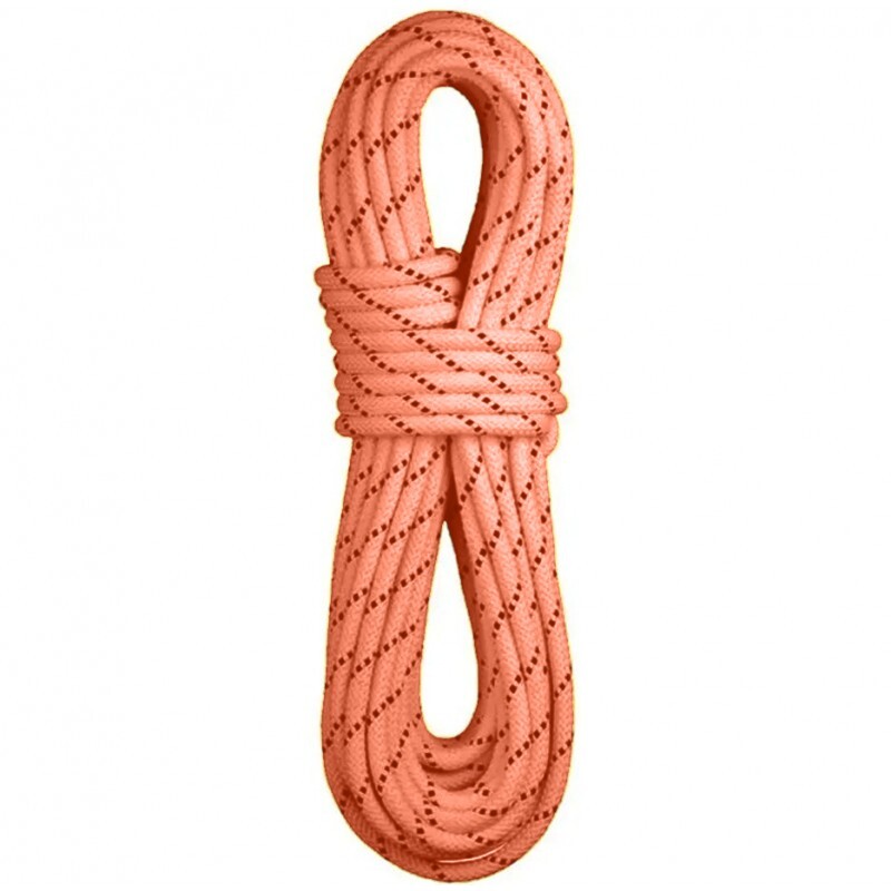 Petzl Nízkoprůtažné lano pro práce ve výškách Petzl Axis 11 mm 50 m Oranžová