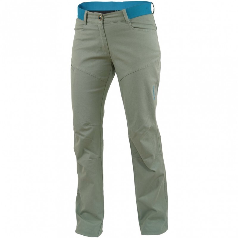 Warmpeace Dámské pohodlné bavlněné kalhoty Warmpeace Ruby lady Sage