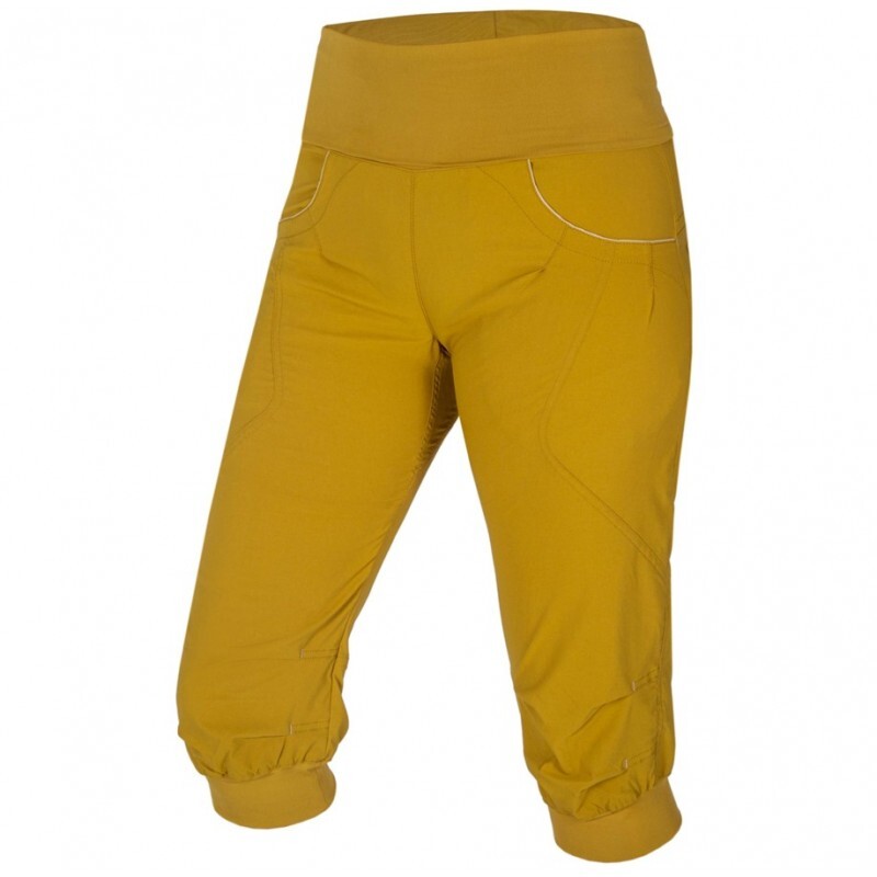 Ocun Dámské kraťasy Ocun Noya shorts Yellow Dried Tobacco