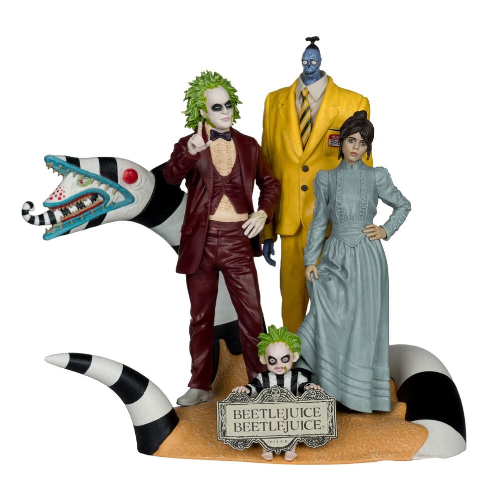 McFarlane | Beetlejuice Beetlejuice - sběratelská soška Beetlejuice (Movie Maniacs) 15 cm