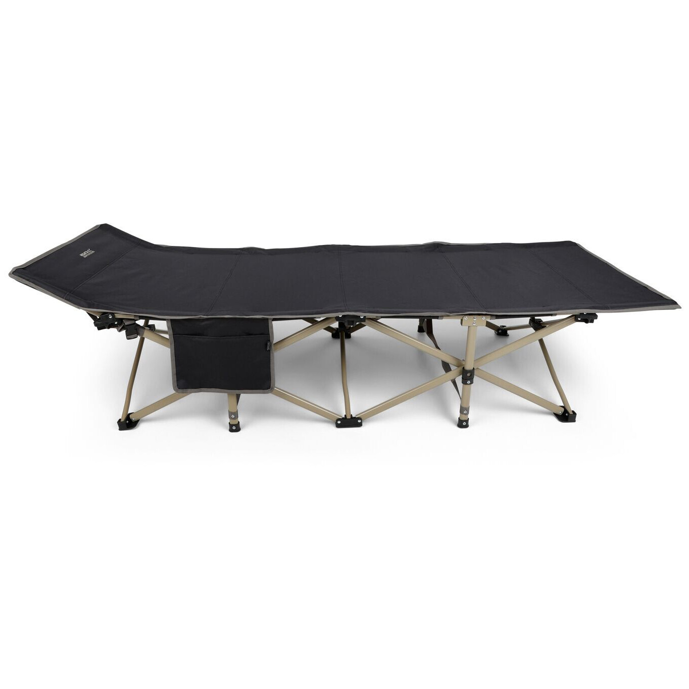 Lehátko Regatta Isla Camping Bed Barva: černá