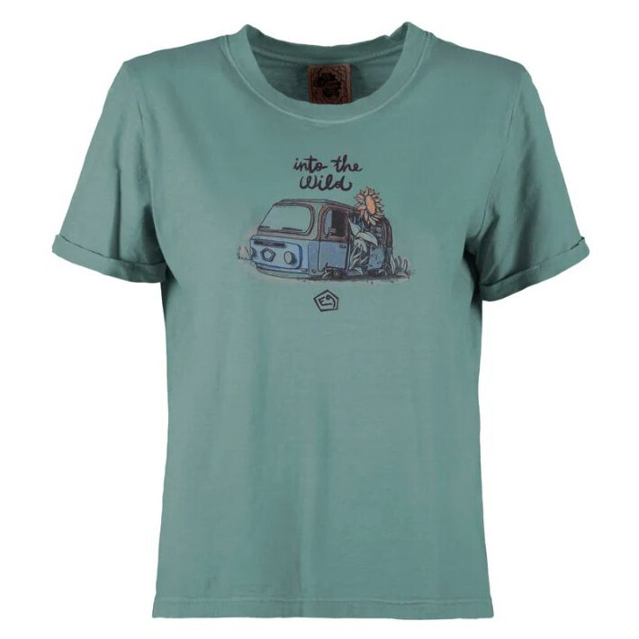 Dámské triko E9 Wild Women's Velikost: S / Barva: zelená