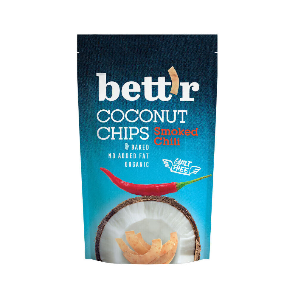 Chipsy kokosové s chilli 70 g BIO   BETT'R