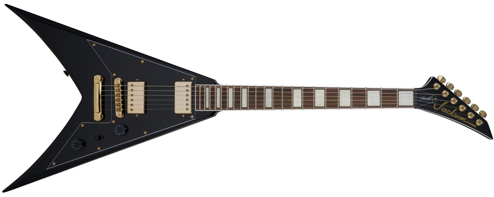 Jackson X Scott Ian King V LRL BK