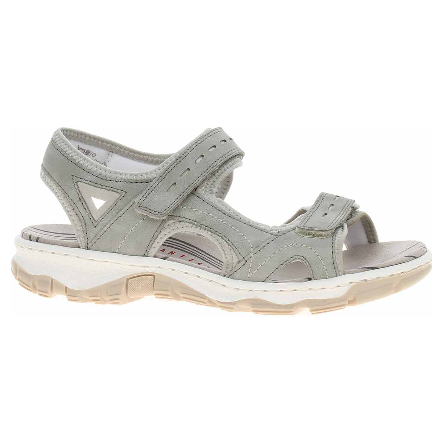 Ecco Dámské sandály Rieker 68866-40 grau 23802046