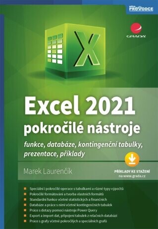 Excel 2021 - pokročilé nástroje - Marek Laurenčík - e-kniha