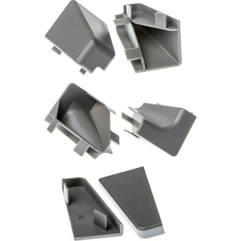 Doplňky k podlahovým lištám Kronoflooring K40C šedá