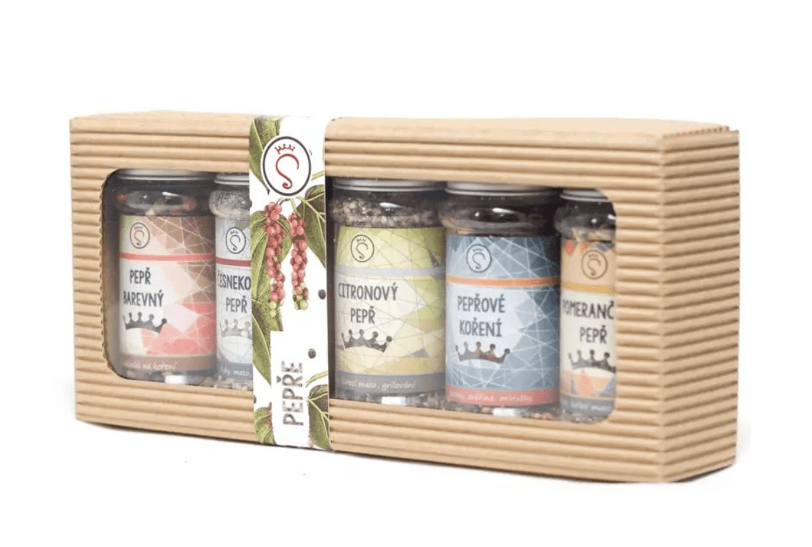 Dárková sada koření PEPŘE