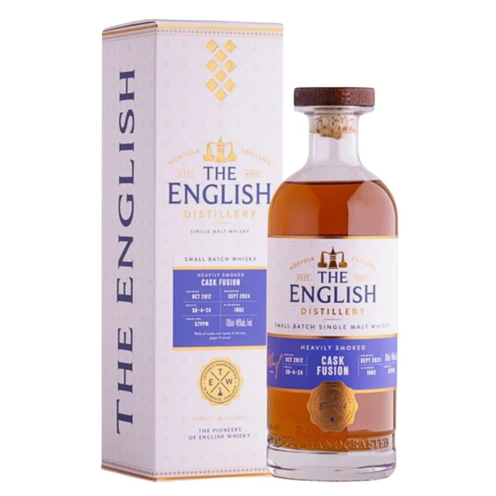 The English Heavily Smoked Cask Fusion 0,7l 46% GB L.E.