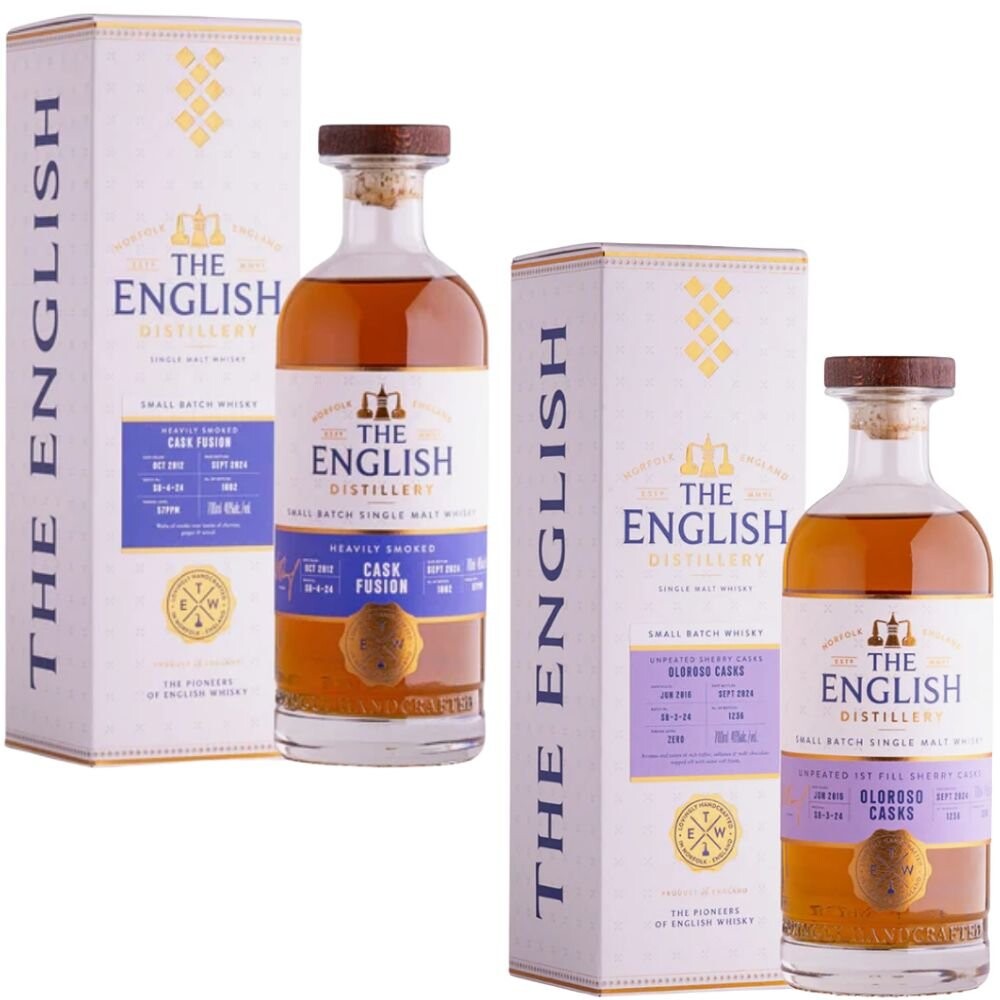 The English Sherry & Fusion 2×0,7l 46% GB L.E.
