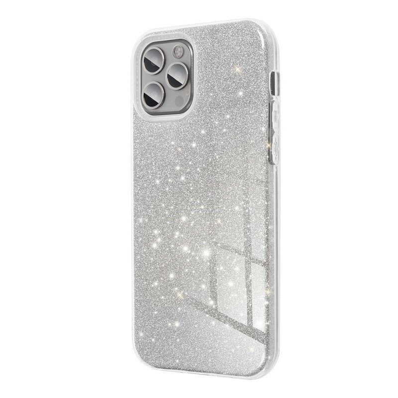 Pouzdro silikon Samsung A165 Galaxy A16 4G, A166 A16 5G Shining stříbrné