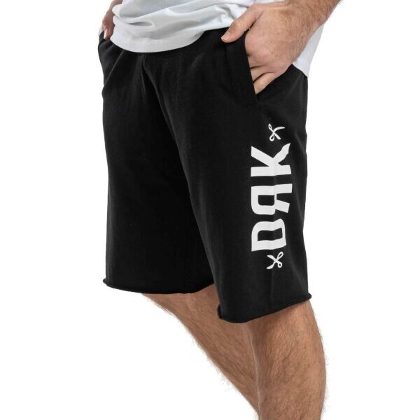DRK FIJI Pánské kraťasy, černá, velikost