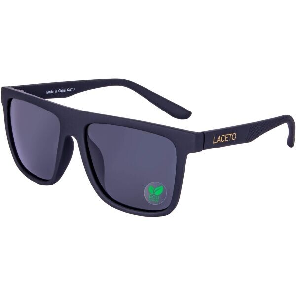 Laceto ALEX ECO Polarizační sluneční brýle, černá, velikost