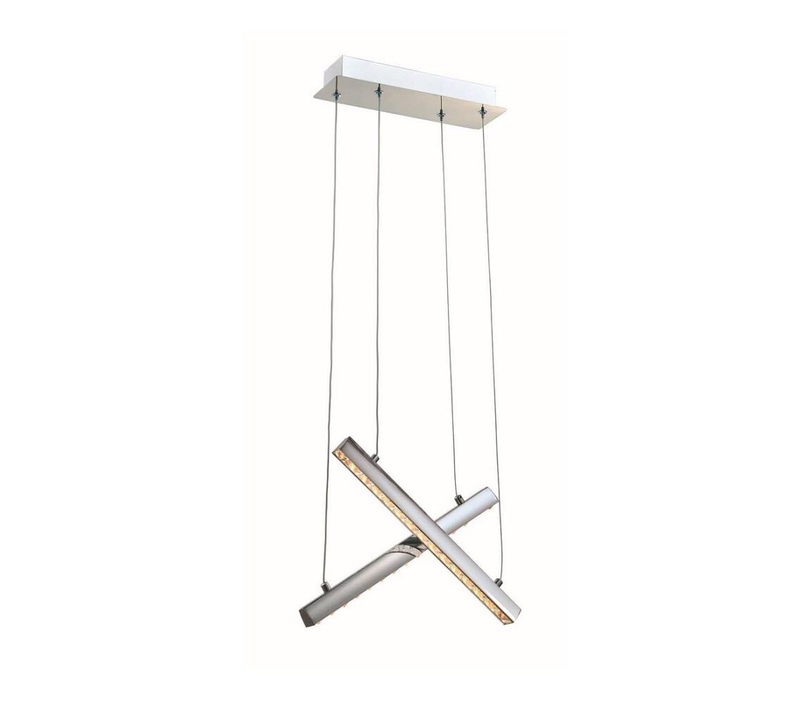 LED Lustr na lanku ALIKANTE LED/14W/230V chrom