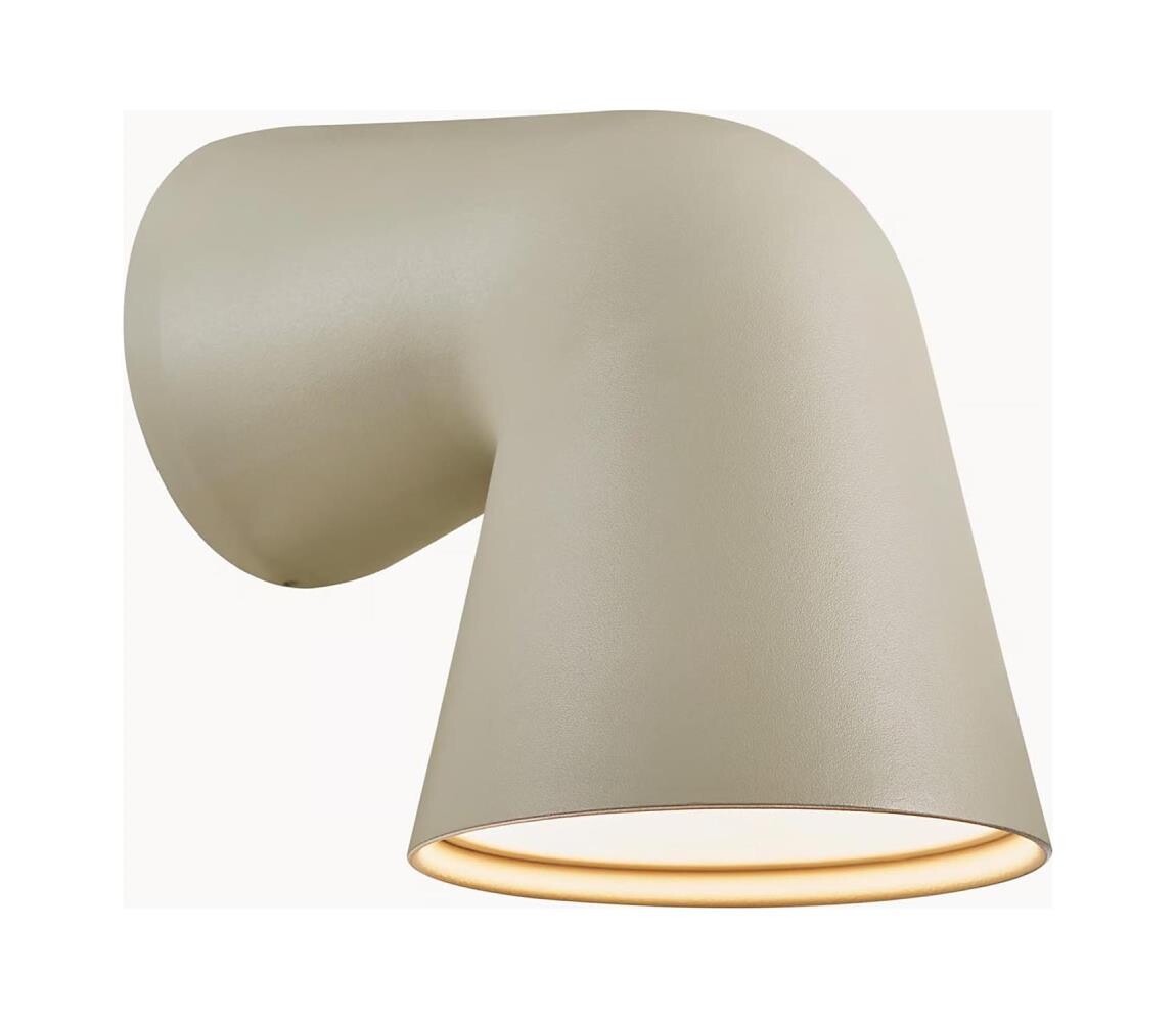 Nordlux Nordlux - Venkovní nástěnné svítidlo FRONT 1xGU10/28W/230V IP44 krémová