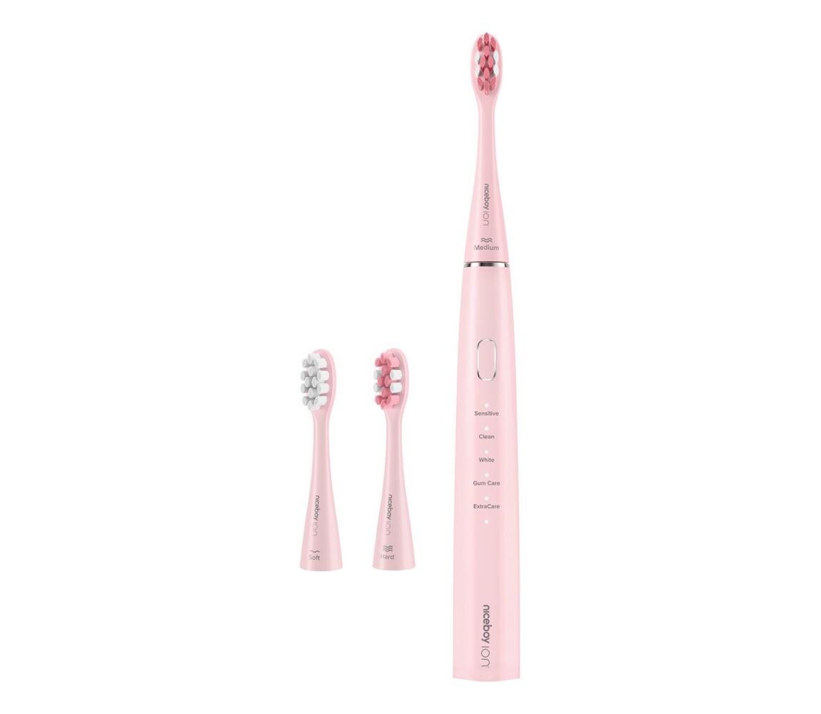 Niceboy Niceboy ION  - ký zubní kartáček IPX7 růžová