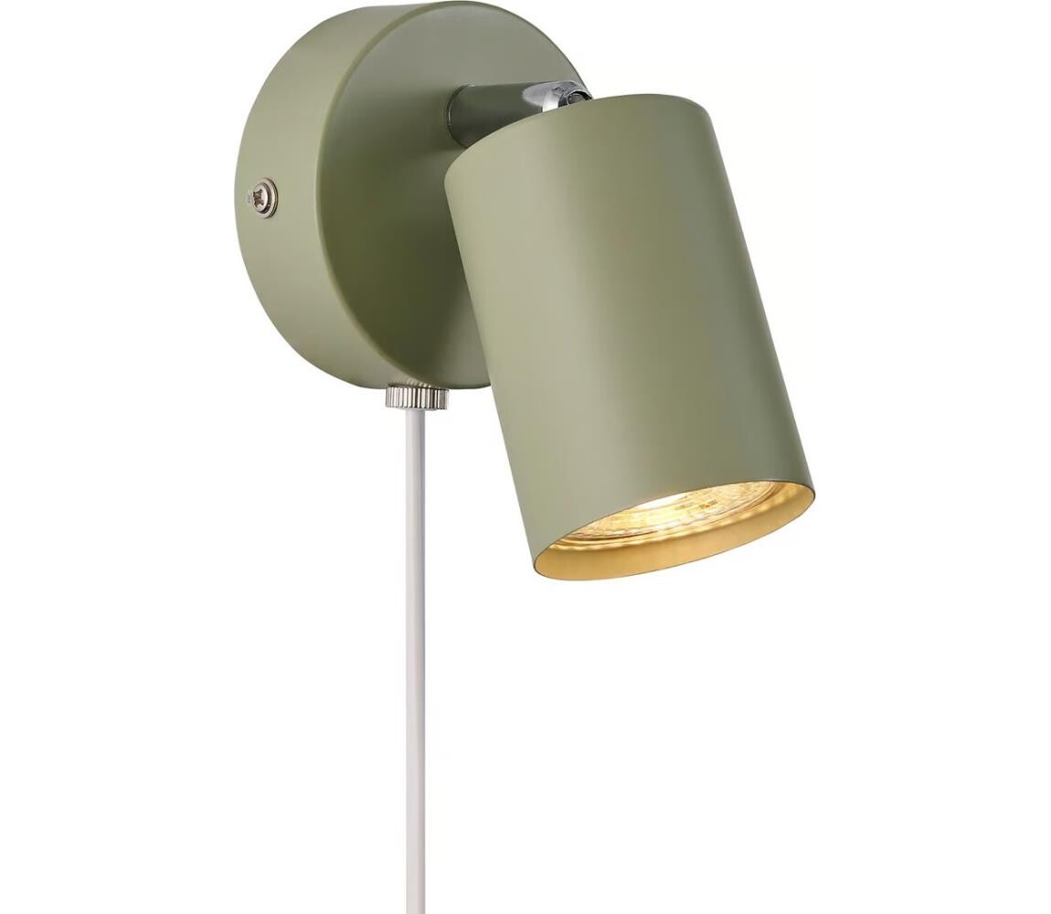 Nordlux Nordlux - Nástěnné bodové svítidlo EXPLORE 1xGU10/7W/230V zelená