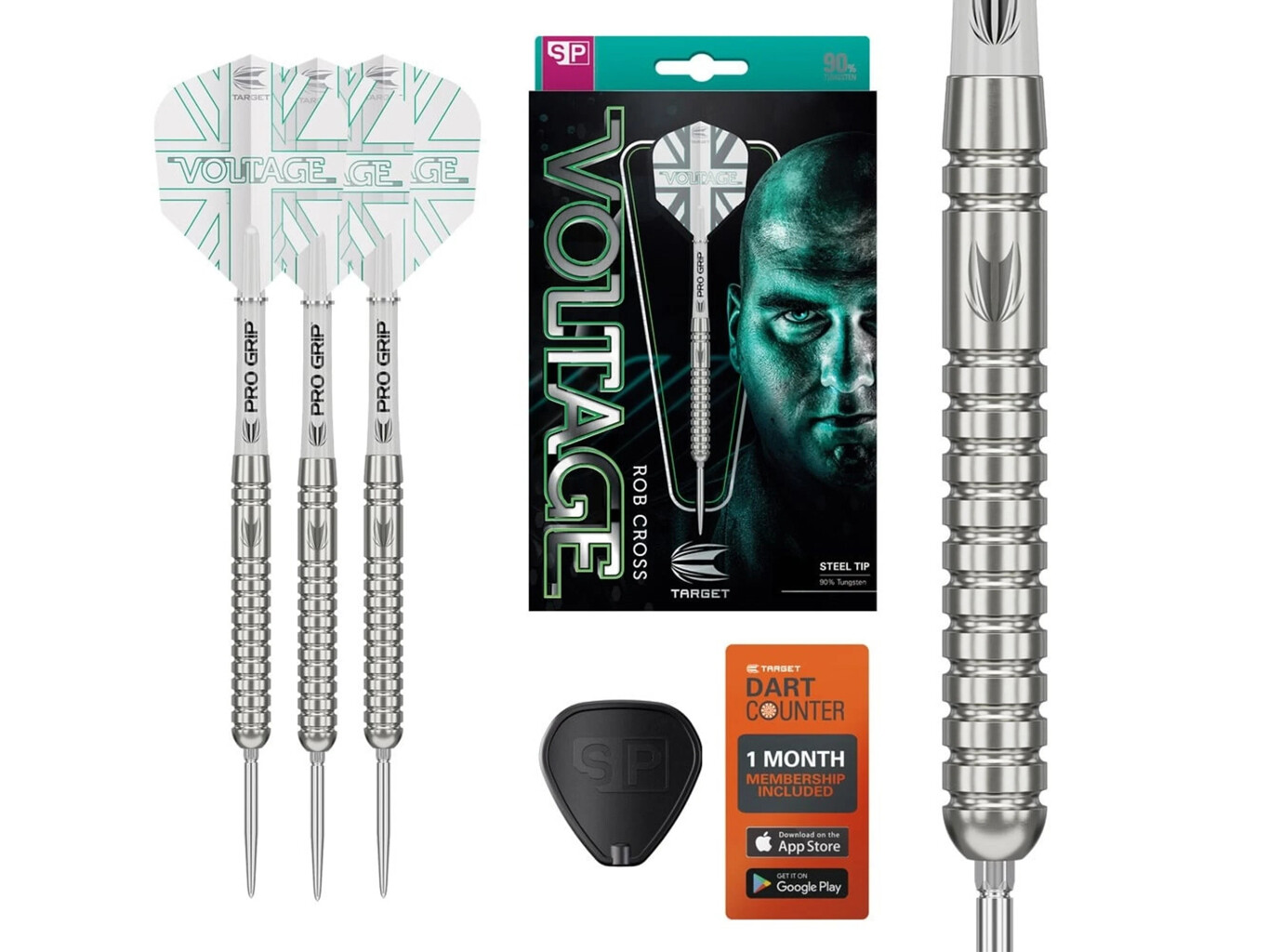 Target-Darts Šipky Steel Rob Cross G1 SP 90% 21g